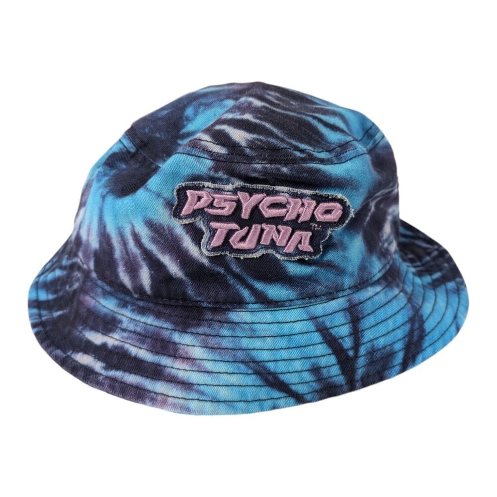 MENS PSYCHO TUNA TIE DYE BUCKET HAT ONE SIZE
